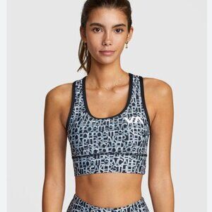 RVCA Bedwin Takedown Sports Bra Black White Print Size Small NWT
